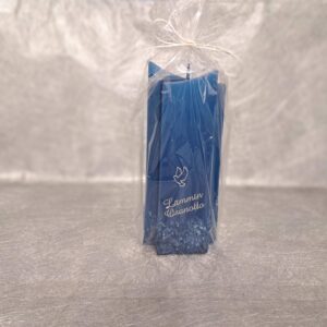 Muistokynttilä holvi yönsininen kyyhky pitkä